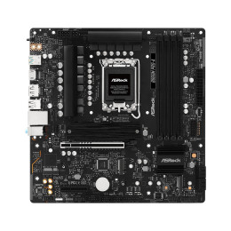 Материнская плата, ASRock, B860M PRO-A (4711581490291), LGA1851, B860, 4xDDR5 4400/4800/5600/8666+(OC), 4xSATA3, 3xM.2 (PCI-E 4.0x4), Raid, 1xDP, 1xHDMI, 1xPCI-Ex16, 1xPCI-Ex4, mATX
