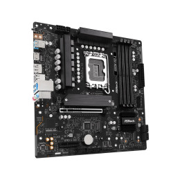 Материнская плата, ASRock, B860M PRO-A (4711581490291), LGA1851, B860, 4xDDR5 4400/4800/5600/8666+(OC), 4xSATA3, 3xM.2 (PCI-E 4.0x4), Raid, 1xDP, 1xHDMI, 1xPCI-Ex16, 1xPCI-Ex4, mATX