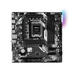 Материнская плата, ASRock, B760M PRO-A/D4 WIFI (4710483944659), LGA1700, iB760, 4xDDR4 3200/5333+(OC), 4xSATA3, 2xM.2 (PCI-E 4.0x4), Raid, 1xDP, 1xHDMI, 2xPCI-Ex16, 1xPCI-Ex1, WiFi, mATX