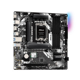Материнская плата, ASRock, B760M PRO-A/D4 WIFI (4710483944659), LGA1700, iB760, 4xDDR4 3200/5333+(OC), 4xSATA3, 2xM.2 (PCI-E 4.0x4), Raid, 1xDP, 1xHDMI, 2xPCI-Ex16, 1xPCI-Ex1, WiFi, mATX