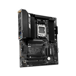 Материнская плата, ASRock, X870 Pro-A WiFi (4710483942310), AM5, X870, 4xDDR5 8000+(OC), 4xSATA3, 3xM.2 (1*PCIe Gen5x4, 1*PCIe Gen4x4, 1*PCIe Gen3x2 & SATA3), 1xHDMI, 2xUSB4 Type-C, 4xPCI-Ex16, WiFi, ATX