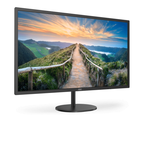 Высокопроизводительный Монитор 31,5" AOC Q32V4 IPS QHD 2560X1440 75Hz 4мс 250кд/м 1000:1 HDMI DP Встроенные колонки 2x2W