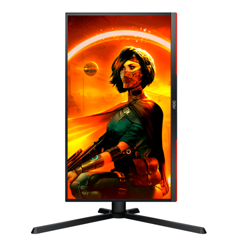 Монитор Игровой с Частотой 240 Герц 24,5" AOC 25G3ZM/BK VA 1920x1080 240Hz 1ms 300cdm 3000:1 80M:1 Угол обзора 178/178 2xHDMI DP Регулировка по высоте 130мм, Черный