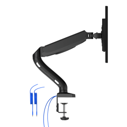 Крепление для мониторов AOC, диаг. экр. от 13'' до 31,5'', 2-9 кг. USB-hub AS110DX. Механический кронштейн AS110 с газовой пружиной и встроенным USB-концентратором дает возможность легко установить монитор в оптимальное положение