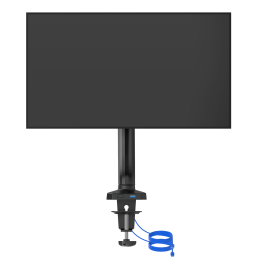 Крепление для мониторов AOC, диаг. экр. от 13'' до 31,5'', 2-9 кг. USB-hub AS110DX. Механический кронштейн AS110 с газовой пружиной и встроенным USB-концентратором дает возможность легко установить монитор в оптимальное положение