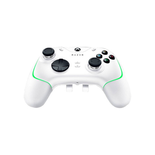 Геймпад, Razer, Wolverine V2 Chroma - White, RZ06-04010200-R3M1, Работает с Xbox One, Xbox Series X | S или ПК (Windows® 10 и выше), 6 дополнительных многофункциональных кнопок, Сменные насадки джойстиков, Аналоговый аудио разъем 3,5 мм, Белый