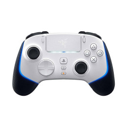 Геймпад, Razer, Wolverine V2 Pro, RZ06-04710200-R3G1, Работает с PlayStation 5 & PC Gaming Controller, 6 дополнительных многофункциональных кнопок, Аналоговый аудио разъем 3,5 мм, Белый