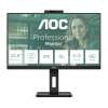 Монитор серии Pro-Line со встроенной WEB- Камерой 23,8" AOC 24P3QW IPS 1920x1080 75Hz 4ms 300cd/m 1000:1 2xHDMI 1xDP 1xUSB-B, 4xUSB 3.2, Встроенные колонки 2x5W. Регулировка по высоте до 150мм. Режим Портрета - ПОВОРОТ. 2MP Win Hello Webcam.