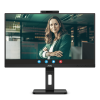 Монитор серии Pro-Line со встроенной WEB- Камерой 23,8" AOC 24P3QW IPS 1920x1080 75Hz 4ms 300cd/m 1000:1 2xHDMI 1xDP 1xUSB-B, 4xUSB 3.2, Встроенные колонки 2x5W. Регулировка по высоте до 150мм. Режим Портрета - ПОВОРОТ. 2MP Win Hello Webcam.