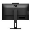 Монитор серии Pro-Line со встроенной WEB- Камерой 23,8" AOC 24P3QW IPS 1920x1080 75Hz 4ms 300cd/m 1000:1 2xHDMI 1xDP 1xUSB-B, 4xUSB 3.2, Встроенные колонки 2x5W. Регулировка по высоте до 150мм. Режим Портрета - ПОВОРОТ. 2MP Win Hello Webcam.