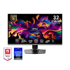 Игровой Монитор 31.5" MSI MPG 321URX QD-OLED, 3840x2160 UHD 4K, 240Hz, 0.03ms, 250cd/m, 1500000:1, Угол Обзора 178/178, 16:9, 2xHDMI, 1xDP, 1xType-c, 2xUSB 2.0 Type-A, 1x USB 2.0 Type-B, 1xHeadphone-out, (AMD FreeSync™ Premium Pro,DisplayHDR True Black 40