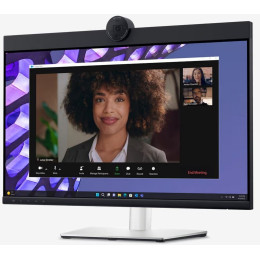 Монитор Dell/P2424HEB/24 Video Conferencing Monitor/23.8 ''/Full HD/1920x1080 Pix/1x HDMI (HDCP 1.4)/1x DP 1.2 (HDCP 1.4)/1x DP-out with MST/1x RJ45/1