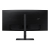 Монитор, Samsung, LS34C650UAIXCI, ViewFinity S6, 34", Изогнутый, 3440x1440, VA, 100 Гц, 21:9, 350 кд/м2, 3000:1, 5 мс, 178/178, 1.07 млрд., DP*1, HDMI*1, USB-C*1, Аудиопорт*1, VESA 100*100 мм, кабели HDMI/USB-C в комплекте, Чёрный