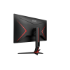 Монитор Игровой 27" AOC 27G2ZN3/BK/01 Fast VA 1920x1080 280Hz 0.5msс 3000cd/m 1000:1 2xHDMI 1xDP Регулировка по высоте 130мм. PIVOT, Поворот, Наклон, Съемная стойка. Выход наушников (3,5 мм). Black