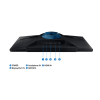 Игровой монитор Odissey G3 27" SAMSUNG LS27DG300EIXCI, VA, FHD, 1920x1080, 180Hz, 1мс, 250кд/м2, 3000:1, 1xHDMI, 1xDP, HDR10, Регулировка Высоты 120мм. Поворот экрана (PIVOT)