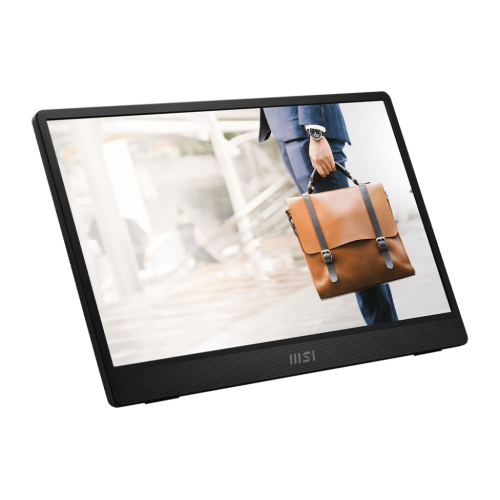 Портативный Ультратонкий Монитор 15.6" MSI PRO MP161 E2 IPS 1920х1080 60Hz 4ms Черный