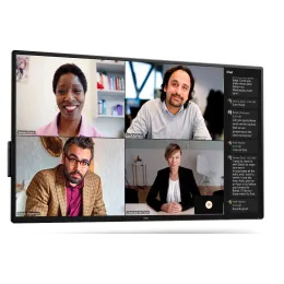 Монитор Dell/55 4K Conference Room Monitor - P5525QC/55 ''/IPS/3840x2160 Pix/1 x DP 1.4 (supports 2 x Display 4k@60Hz with DSC) 1 x DP Out (support MS