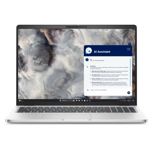 Ноутбук Dell/Pro 16 Plus (PB16250) XCTO Base/Core Ultra 7/265U/2,1 GHz/16 Gb/SSD/512 Gb/No ODD/Graphics/Integrated/16 ''/2560x1600/Windows 11/Pro/64/F