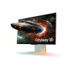 Игровой монитор Odyssey 3D G90XF 4K 27" SAMSUNG LS27FG900XIXCI IPS 4K 3840x2160, РЕЖИМ 3D БЕЗ ОЧКОВ, 165Hz 1мс 350кд/м2 1000:1 2xHDMI 1xDP 2xUSB3.1 Колонки 2x5W 178°(Г)/178°(В), Регулируемая по высоте подставка 120мм, Поворот Экрана PIVOT, Черный с Подсв