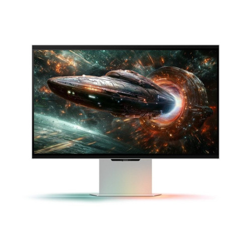 Игровой монитор Odyssey 3D G90XF 4K 27" SAMSUNG LS27FG900XIXCI IPS 4K 3840x2160, РЕЖИМ 3D БЕЗ ОЧКОВ, 165Hz 1мс 350кд/м2 1000:1 2xHDMI 1xDP 2xUSB3.1 Колонки 2x5W 178°(Г)/178°(В), Регулируемая по высоте подставка 120мм, Поворот Экрана PIVOT, Черный с Подсв