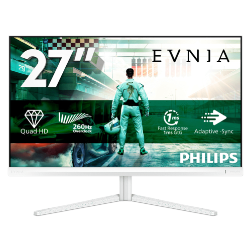 Монитор 27" PHILIPS 27M2N3501PA/01 IPS 2560x1440 260Hz 1мс 300кд/м 1000:1 2xHDMI DP 2x2W Белый