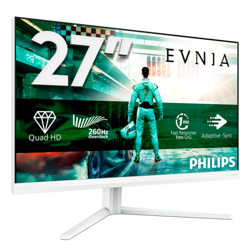 Монитор 27" PHILIPS 27M2N3501PA/01 IPS 2560x1440 260Hz 1мс 300кд/м 1000:1 2xHDMI DP 2x2W Белый