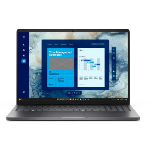 Ноутбук Dell/Pro 16 PC16250/3г/Core Ultra 7/255U/2 GHz/16 Gb/SSD/512 Gb/No ODD/Graphics/integrated/16 ''/1920x1200/Windows 11/Pro/Backlit Kb/Fingerpri