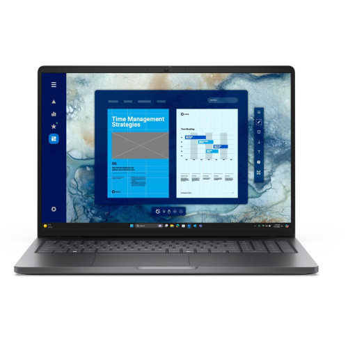 Ноутбук Dell/Pro 16 PC16255/3г/Ryzen AI 7/PRO 350/2 GHz/32 Gb/SSD/512 Gb/No ODD/Radeon/860M/16 ''/1920x1200/Windows 11/Pro/Backlit Kb/Fingerprint Read