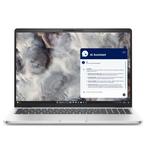 Ноутбук Dell/Pro 16 Plus PB16250/3г/Core Ultra 7/255U/2 GHz/16 Gb/SSD/512 Gb/No ODD/Graphics/integrated/16 ''/1920x1200/Ubuntu/24.04/Fingerprint Reade
