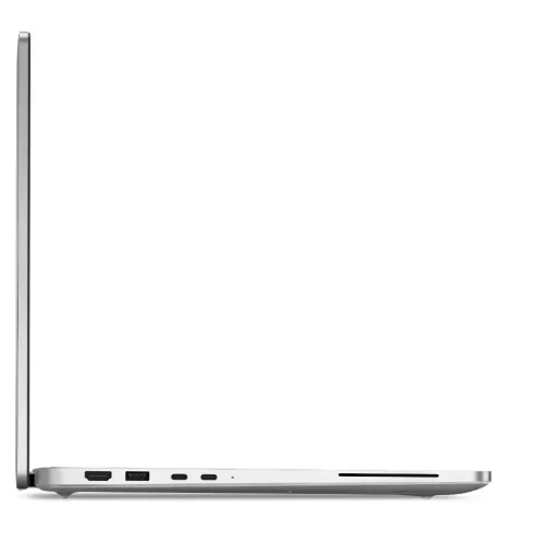 Ноутбук Dell/Pro 16 Plus PB16250/3г/Core Ultra 7/255U/2 GHz/16 Gb/SSD/512 Gb/No ODD/Graphics/integrated/16 ''/1920x1200/Ubuntu/24.04/Fingerprint Reade