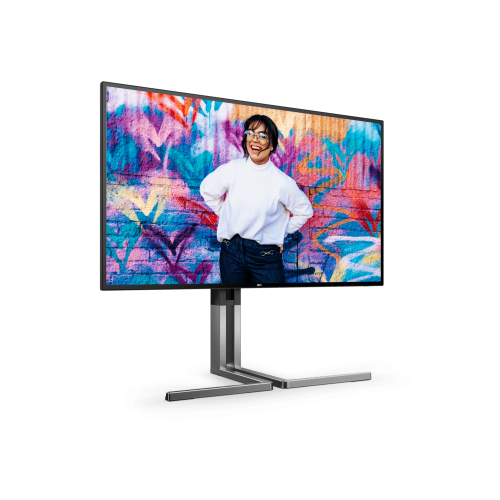 Монитор 27" AOC U27U3CV NanoIPS 3840x2160 60Hz 4ms 400cd/m 1300:1 2xHDMI 1xDP 4xUSB3.2 SP 3Wx2 Black