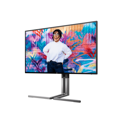 Монитор 27" AOC U27U3CV NanoIPS 3840x2160 60Hz 4ms 400cd/m 1300:1 2xHDMI 1xDP 4xUSB3.2 SP 3Wx2 Black