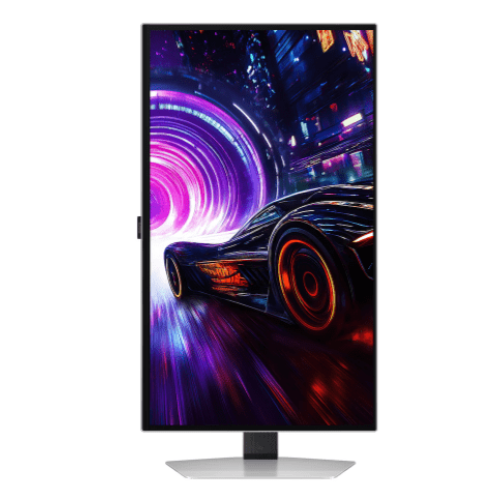 Монитор Odyssey OLED G8 4K 27" SAMSUNG LS27FG812SIXCI OLED 4K (3840x2160) 240Hz AMD FreeSync Premium Pro 0,03мс 250кд/м2 1млн:1 VESA Display HDR True Black 400 2xHDMI 1xDP 1xUSB-B 2xUSB3.2, Регулируемая по высоте 120мм, Поворот Экрана Pivot, Серебряный