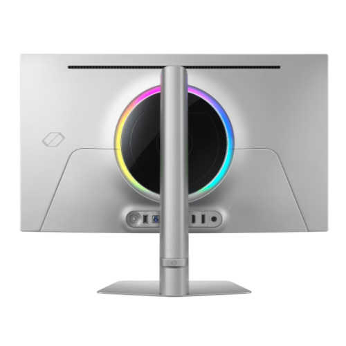 Монитор Odyssey OLED G8 4K 27" SAMSUNG LS27FG812SIXCI OLED 4K (3840x2160) 240Hz AMD FreeSync Premium Pro 0,03мс 250кд/м2 1млн:1 VESA Display HDR True Black 400 2xHDMI 1xDP 1xUSB-B 2xUSB3.2, Регулируемая по высоте 120мм, Поворот Экрана Pivot, Серебряный
