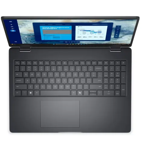 Ноутбук Dell/Pro 16 PC16250/3г/Core Ultra 7/265U/1,7 GHz/16 Gb/SSD/512 Gb/No ODD/Graphics/integrated/16 ''/1920x1200/Windows 11/Pro/Backlit Kb/Fingerp