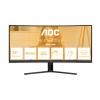 Монитор 34" AOC CU34B3E/01 VA 3440x1440 120Hz 1500R 4ms 300cd/m2 3500:1 1xHDMI 1xDP 1хAudio out