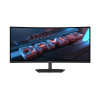 Монитор, Gigabyte, G34WQC2-EK, 34", Изогнутый, 3440x1440, VA, 200 Гц, 16:9, 450 кд/м2, 4000:1, 1 мс, 16.7 млн., 178/178, HDMI*2, DP*1, Аудиопорт*1, встроенный БП, VESA 100*100 мм, Регулировка наклона, кабель DP в комплекте, Чёрный