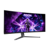 Монитор Игровой 34" AOC AG346UCD QD-OLED 3440x1440 175Hz 0.03ms 1000cd/m2 1,5M:1 3xUSB 2xHDMI 1xDP 2x8W AudioOut 21:9 178/178 изогнутый черный/серый/текстура