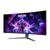 Монитор Игровой 34" AOC AG346UCD QD-OLED 3440x1440 175Hz 0.03ms 1000cd/m2 1,5M:1 3xUSB 2xHDMI 1xDP 2x8W AudioOut 21:9 178/178 изогнутый черный/серый/текстура