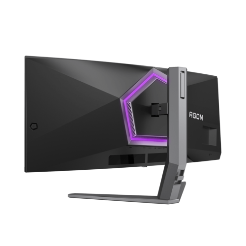Монитор Игровой 34" AOC AG346UCD QD-OLED 3440x1440 175Hz 0.03ms 1000cd/m2 1,5M:1 3xUSB 2xHDMI 1xDP 2x8W AudioOut 21:9 178/178 изогнутый черный/серый/текстура