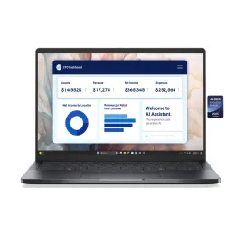 Ноутбук Dell/Pro 14 Premium (PA14250) XCTO/3г/Core Ultra 5/238V/2,1 GHz/32 Gb/SSD/512 Gb/No ODD/Graphics/Arc130V/14 ''/1920x1200/Windows 11/Pro/64/Non