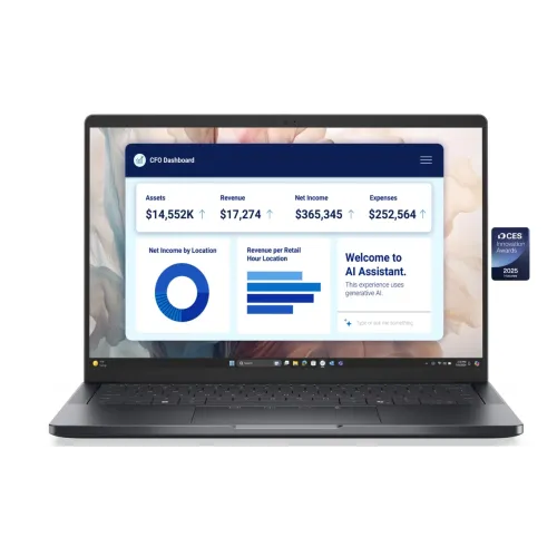 Ноутбук Dell/Pro 14 Premium (PA14250) XCTO/3г/Core Ultra 5/238V/2,1 GHz/32 Gb/SSD/512 Gb/No ODD/Graphics/Arc130V/14 ''/1920x1200/Windows 11/Pro/64/Non