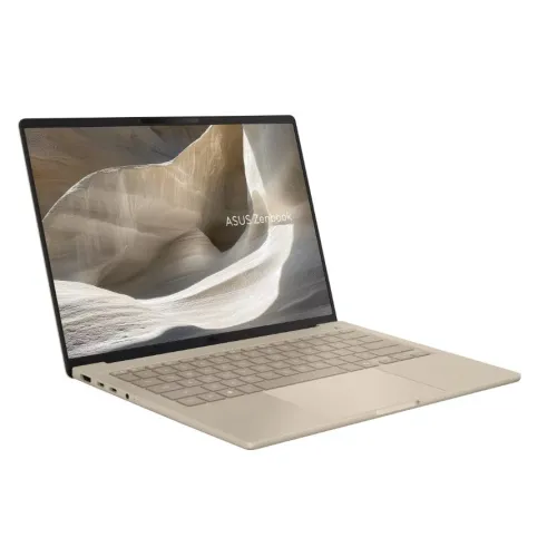 Ноутбук Asus/Zenbook A14/UX3407NA-QD152W/1г/Snapdragon/X2 Elite X2E88100/4 GHz/32 Gb/PCIe NVMe SSD/1000 Gb/No ODD/Adreno/Graphics/256 Mb/14 ''/1920x12
