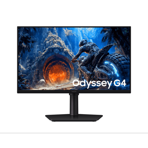 Игровой монитор Odissey G4 25" SAMSUNG LS25HG400EIXCI, IPS, FHD, 1920x1080, 300Hz, 1мс, 300кд/м2, 1000:1, 1xHDMI, 1xDP, 1xAudio Out, HDR10, Регулировка высоты 105мм, HAS PIVOT, Черный, LS25HG400EIXCI