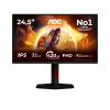 Монитор Игровой 24,5" AOC 25G4KUR Fast IPS 1920x1080 420Hz 1ms 350cd/m 1000:1 2xHDMI 1xDP 4xUSB-A 1xUSB-B 1x AudioOut HAS Черный