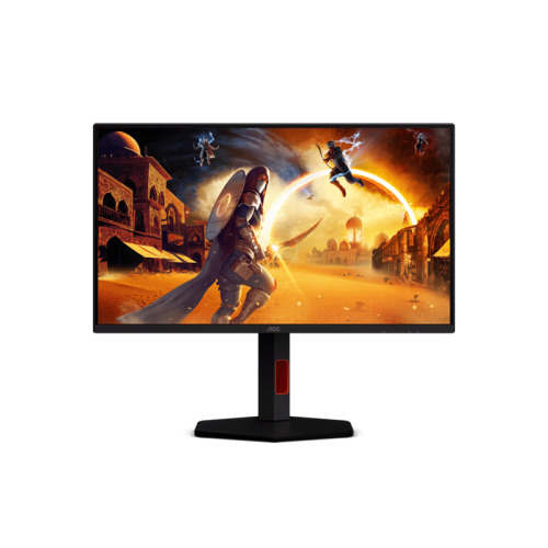 Монитор Игровой 24,5" AOC 25G4KUR Fast IPS 1920x1080 420Hz 1ms 350cd/m 1000:1 2xHDMI 1xDP 4xUSB-A 1xUSB-B 1x AudioOut HAS Черный