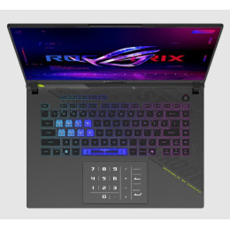 Ноутбук Asus/ROG Strix G16/G614PM-TS276W/1г/Ryzen 9/8940HX/2,4 GHz/16 Gb/PCIe NVMe SSD/512 Gb/No ODD/GeForce/RTX 5060/8 Gb/16 ''/2560x1600/Windows 11/