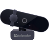 Веб-камера Defender G-Lens 2580 FullHD, 2 Мп, 1920 x 1080, 30 к/с, встроенный микрофон, USB 2.0, кабель 1.5 м, черная