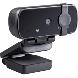 Веб-камера Defender G-Lens 2593 QHD, 4 Мп, 2560 x 1440, 30 к/с, встроенный микрофон, USB 2.0, кабель 1.5 м, черная