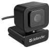 Веб-камера Defender G-Lens 2596 QHD,12 Мп, 3840 x 2160, 30 к/с, втроенный микрофон, USB 2.0, кабель 1.5 м, черная